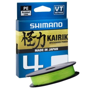 Plecionka Shimano Kairiki 4 0,06mm/150m, Mantis Green Plecionka Shimano Kairiki 4 0,06mm/150m, Mantis Green