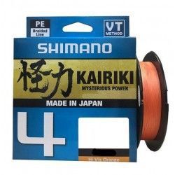 Plecionka Shimano Kairiki 4 0,315mm/150m, Hi-Vis Orange