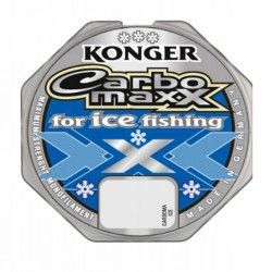 Żyłka Konger Carbomaxx Ice 0,14mm/50m, jasnoszara