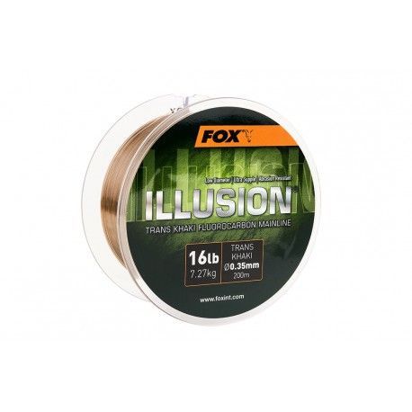Żyłka Fox Illusion Trans Khaki 0,35mm/200m