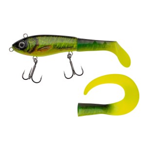 Wobler Abu Garcia Svartzonker McHybrid 16,5cm/74g, Real Hot Pike