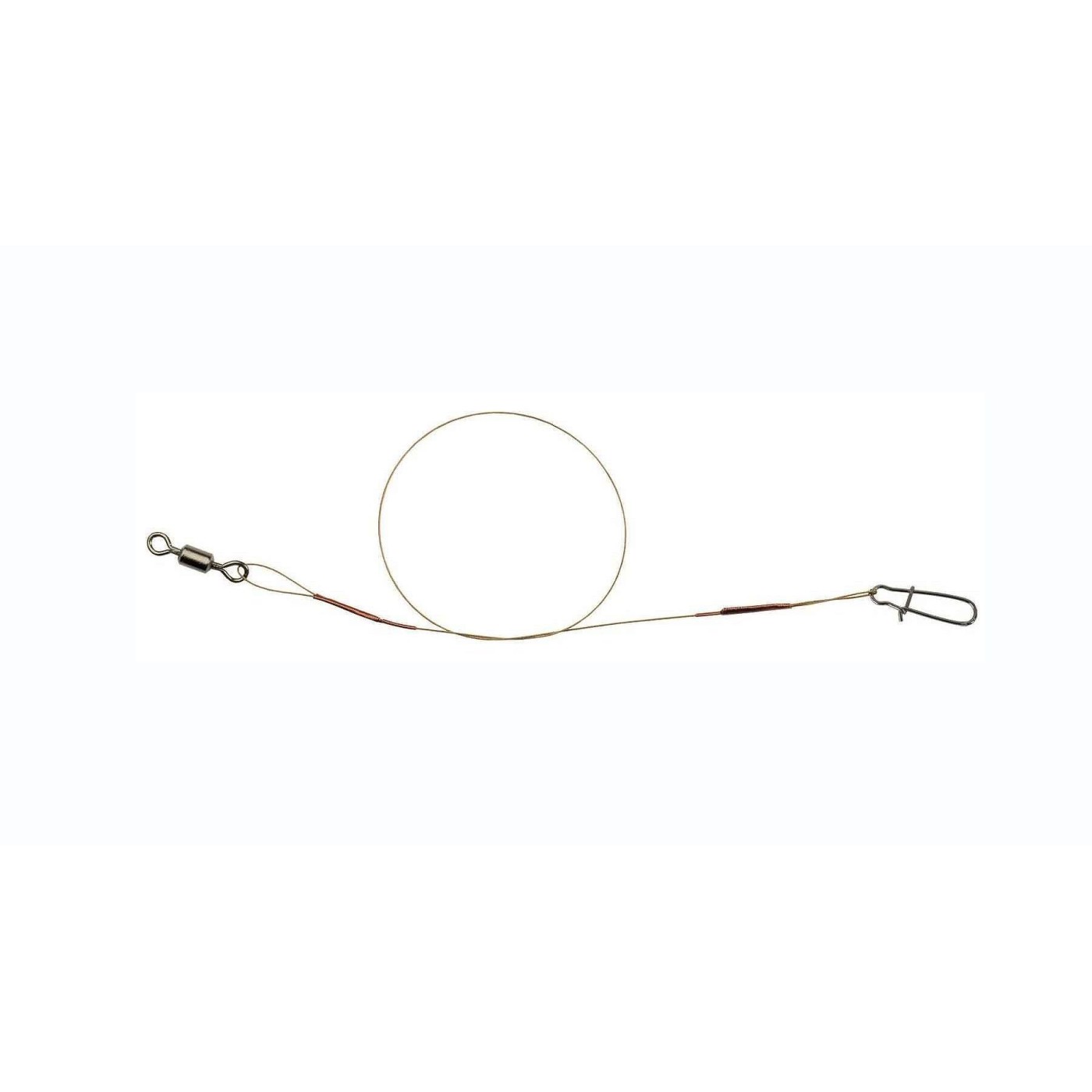 Przypon Iron Claw Stiff Spin Rig 45cm/30lb/13,6kg  (2szt.)