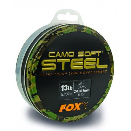 Żyłka Fox Camo Soft Steel 0,30mm/1000m - Light Camo