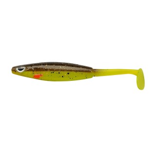 Przynęta gumowa Berkley Sick Vibe 12cm, Brown Chartreuse