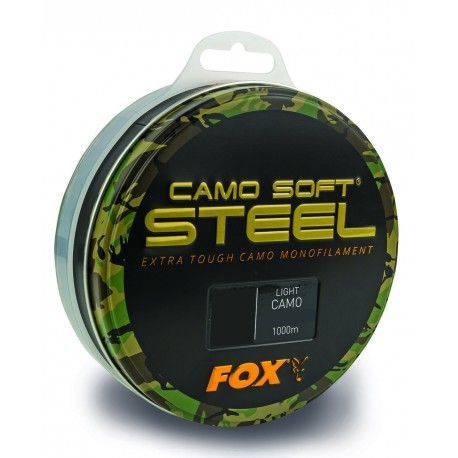 Żyłka Fox Camo Soft Steel 0,37mm/1000m - Light Camo