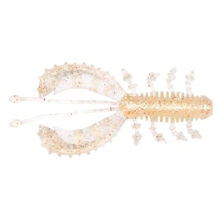 Przynęta gumowa Berkley URBN Bubble Creeper 7,5cm, Clear Ice