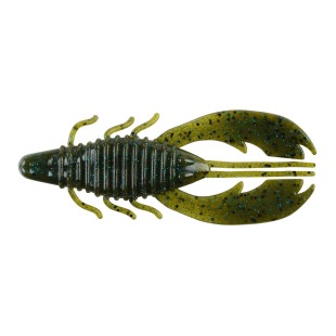Przynęta gumowa Berkley Power Bait Craw Fatty 10cm, Green Pumpkin Blue