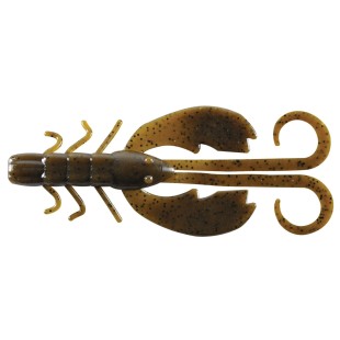 Przynęta gumowa Berkley Power Bait Crazy Legs Chigger Craw 10cm, Green Pumpkin