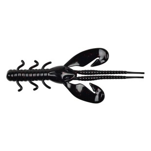 Przynęta gumowa Berkley Power Bait Rocket Craw 10cm, Black Red Fleck