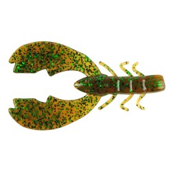 Przynęta gumowa Berkley Power Bait Chigger Craw 8cm, Pumpkin Green Fleck