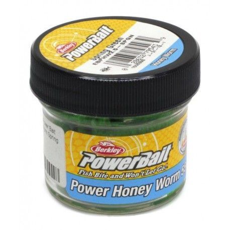 Sztuczne robaki Berkley Power Bait Power Honey Worm 2,5cm, Spring Green (55szt.)