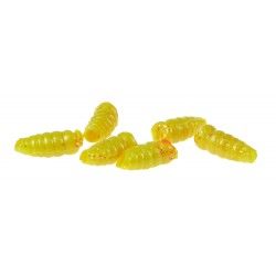 Sztuczne robaki Berkley Power Bait Maggot Yellow (110szt.)