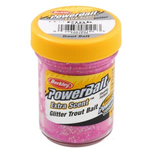 Ciasto Berkley Power Bait Glitter Trout Bait 50g, Pink