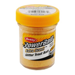 Ciasto Berkley Power Bait Glitter Trout Bait 50g, Yellow