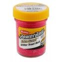 Ciasto Berkley Power Bait Glitter Trout Bait 50g, Fluorescent Red