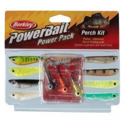 Zestaw przynęt gumowych Berkley Power Bait Pro Pack Perch Minnow