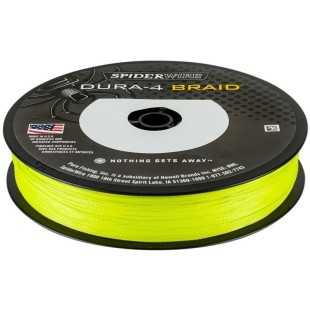 Plecionka SpiderWire Dura4 Braid 0,10mm/300m, Yellow