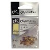 Haczyk Kamatsu Crystal K-112 Nr.4 (10szt.) Złoty