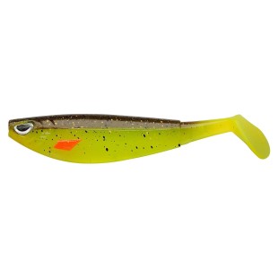 Przynęta gumowa Berkley Sick Flanker 6cm, Brown Chartreuse