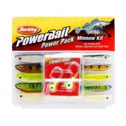 Zestaw przynęt gumowych Berkley Power Bait Pro Pack Minnow