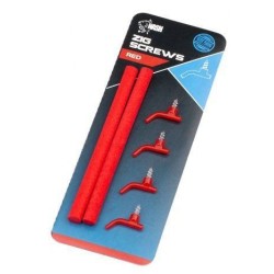 Pozycjoner Nash Zig Screws Red (4szt.)