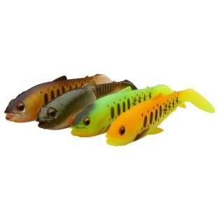 Zestaw przynęt gumowych Savage Gear Craft Paddletail Dark Water Mix (4szt.)