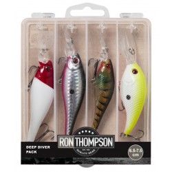 Zestaw woblerów Ron Thompson Deep Diver Pack (4szt.)