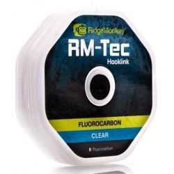 Materiał przyponowy Ridge Monkey RM-Tec Flourocarbon Hooklink 15lb/20m, Clear