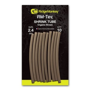 Rurka termokurczliwa Ridge Monkey Shrink Tube 2,4mm, Organic Brown (10szt.)