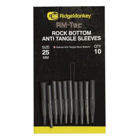 Rurka antysplątaniowa Ridge Monkey Rock Bottom Anti Tangle Sleeves Short 25mm,(10szt.)