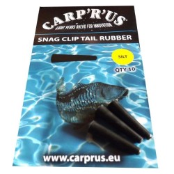 Nasadka Carp'R'Us Snag Clip Tail Rubber Silt (10szt.)