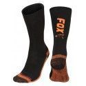Skarpety Fox Thermolite Long Sock Black/Orange, rozm.44-47