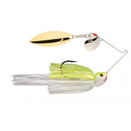 Błystka Strike King Hack Attack Heavy Cover Spinnerbait 21,3g, Chartreuse/White
