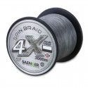 Plecionka Saenger 4 X Spin Braid 0,12mm/3000m, Light Grey