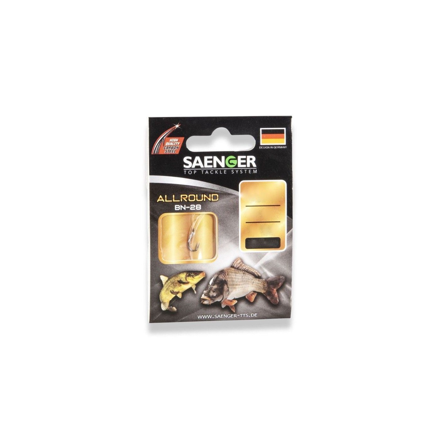 Przypon Saenger Allround rozm.4 0,28mm/60cm (10szt.)
