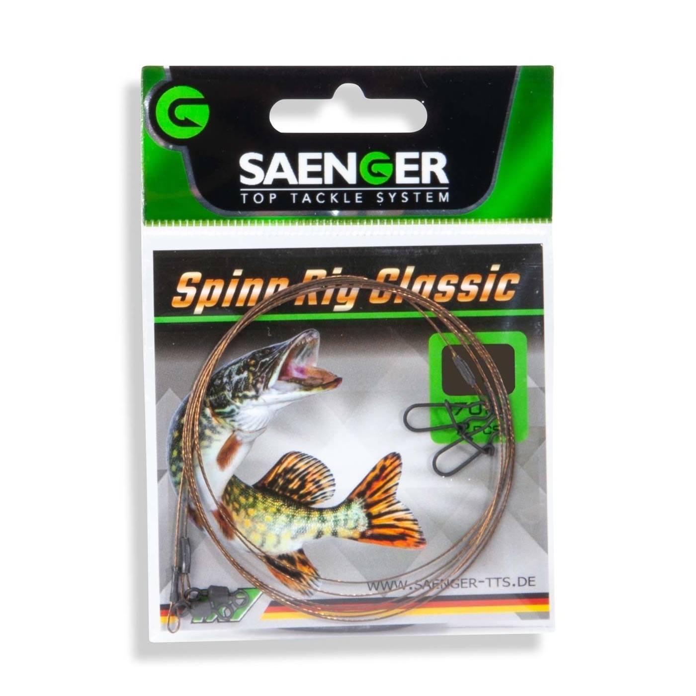 Przypon Saenger Classic Spinn Rig 9kg/70cm (2szt.)