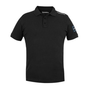 Koszulka Shimano Polo Black, rozm.S