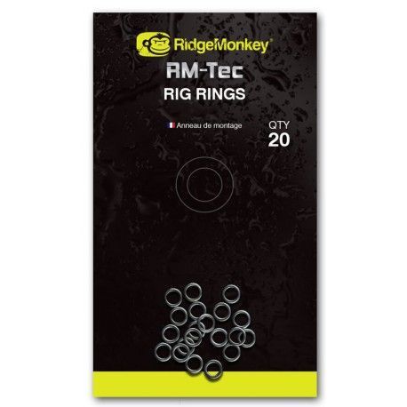 Kółka łącznikowe Ridge Monkey Rig Rings Small 3mm (20szt.)