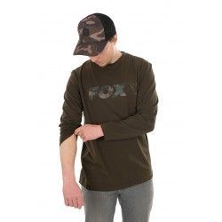 Koszulka Fox Long Sleeve T-shirt Khaki/Camo, rozm.S