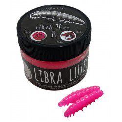Przynęta gumowa Libra Lures Larva 019 Hot Pink