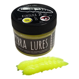Przynęta gumowa Libra Lures Kukolka 006 Hot Yellow