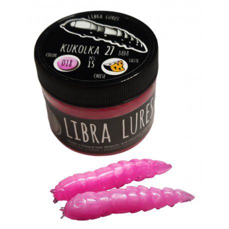 Przynęta gumowa Libra Lures Kukolka 018 Pink Pearl