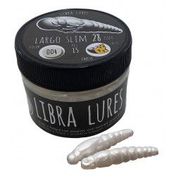 Przynęta Gumowa Libra Lures Largo Slim 004 Silver Pearl