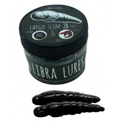 Przynęta Gumowa Libra Lures Largo Slim 040 Black
