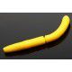 Przynęta gumowa Libra Lures Fatty D'Worm 007 Yellow
