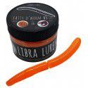 Przynęta gumowa Libra Lures Fatty D'Worm 011 Hot Orange