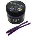 Przynęta gumowa Libra Lures Dying Worm 020 Purple with Glitter