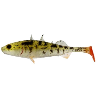 Przynęta gumowa Westin Stanley the Stickleback Shadtail Pearl Stickleback