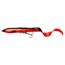 Przynęta gumowa Savage Gear 3D Hard Eel 17cm/50g, Red N Black