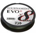 Żyłka Daiwa Tournament X8 Braid EVO+ 270m, ciemnozielony